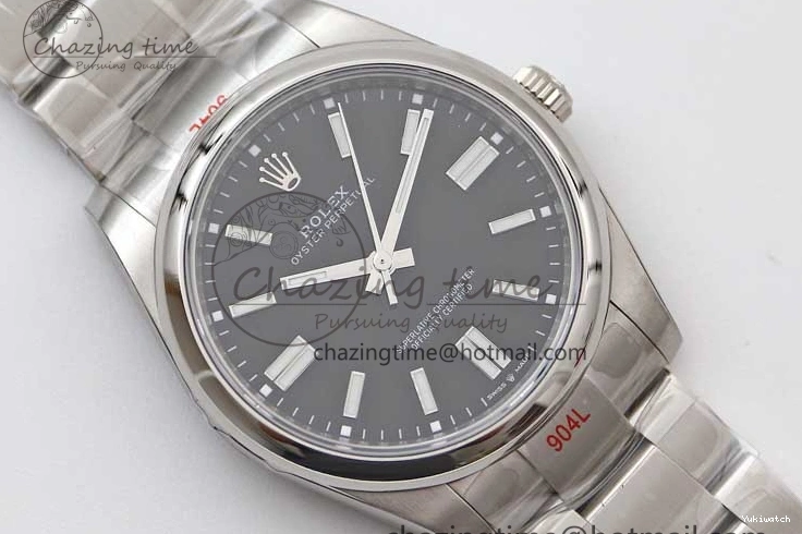 Dial A2824 Oyster Edition Best EWF Steel 124300 Black 41mm on Perpetual SS Bracelet 904L 1:1 0504
